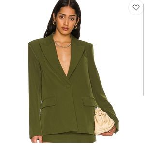 Camila Coelho Morena Blazer in Green